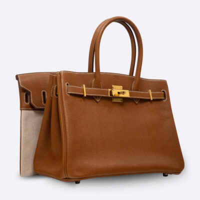 HERMES BIRKIN 3 IN 1 30 FAUVE BARENIA FAUBOURG