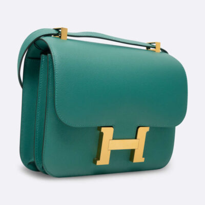 HERMES CONSTANCE 24 VERT VERONESE EVERCOLOR