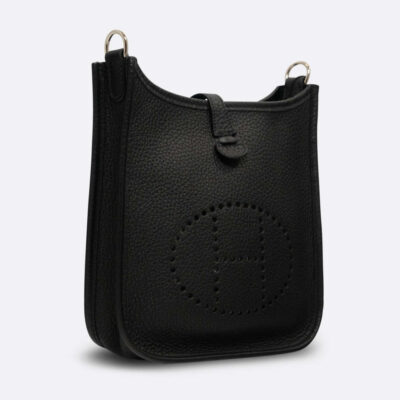 HERMES EVELYNE MINI BLACK CLEMENCE