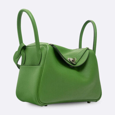 HERMES LINDY 26 VERT YUCCA CLEMENCE