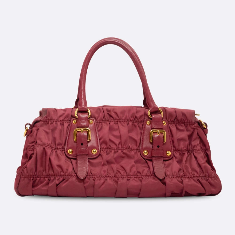 PRADA-SHOULDERHANDBAG-PINK-NYLON-7777 back.jpg