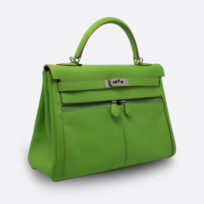 HERMES KELLY LAKIS 32 GRANNY SWIFT