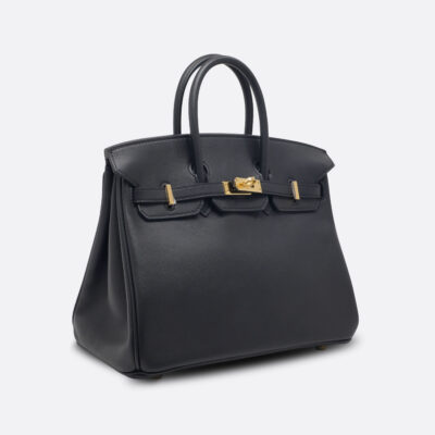 HERMES BIRKIN 25 BLACK SWIFT