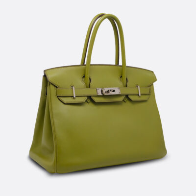 HERMES BIRKIN 30 VERT ANIS SWIFT