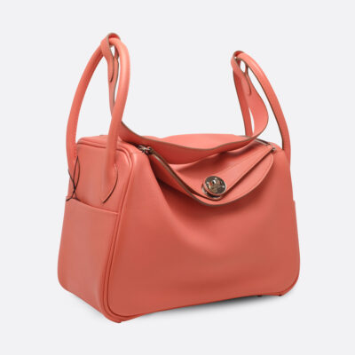 HERMES LINDY 26 FLAMINGO EVERCOLOR