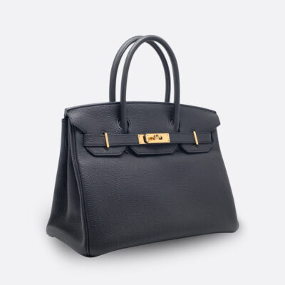 HERMES BIRKIN 30 BLACK TOGO