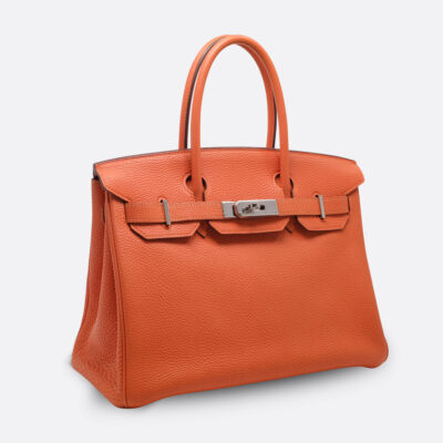 HERMES BIRKIN 30 ORANGE TOGO