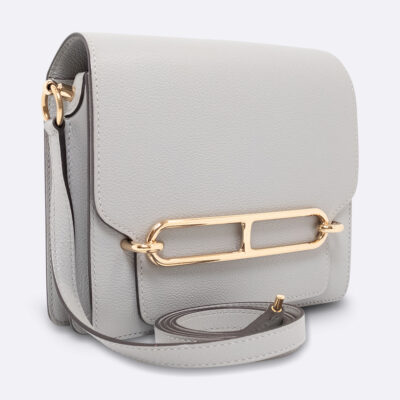 HERMES ROULIS 18 BLEU GLACIER EVERCOLOR