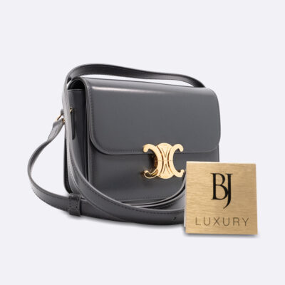 CELINE HANDBAG SMALL GREY CALF