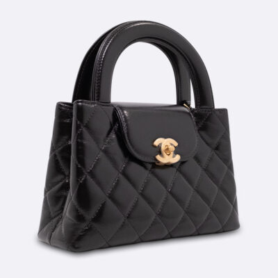 CHANEL KELLY BAG MINI BLACK CALF