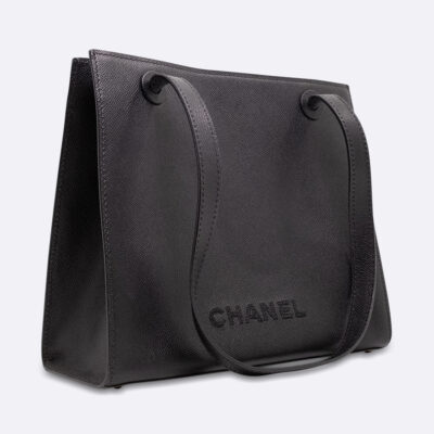 CHANEL SHOULDER BAG MEDIUM BLACK CAVIAR