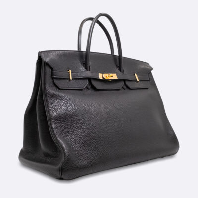 HERMES BIRKIN 40 BLACK TOGO