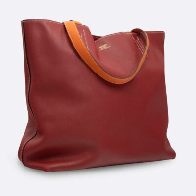 HERMES DOUBLE SENS 34 ROUGE H SWIFT