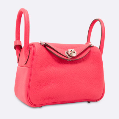 HERMES LINDY MINI ROSE EXTREME CLEMENCE