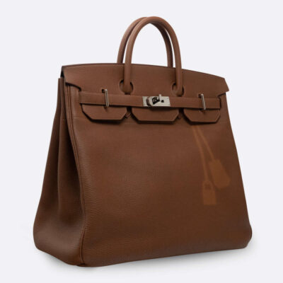 HERMES HAC COUP DE SOLEIL 40 GOLD TOGO