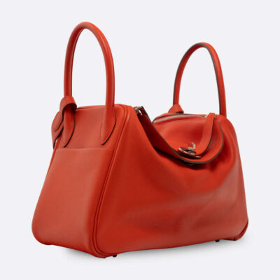HERMES LINDY 30 CAPUCINE SWIFT
