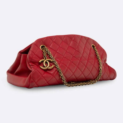 CHANEL MADEMOISELLE BAG MEDIUM RED LAMBSKIN