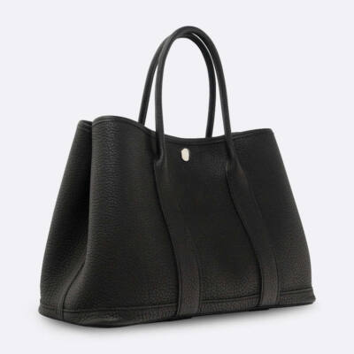 HERMES GARDEN PARTY 30 BLACK NEGONDA
