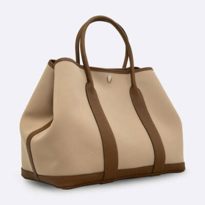 HERMES GARDEN PARTY 36 ALEZAN TOILE, NEGONDA