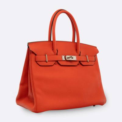 HERMES BIRKIN 30 CAPUCINE TOGO