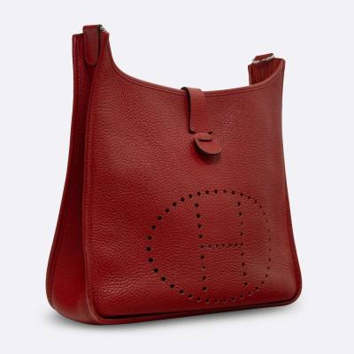 HERMES EVELYNE 33 ROUGE CLEMENCE
