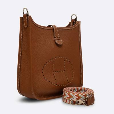 HERMES EVELYNE MINI GOLD CLEMENCE