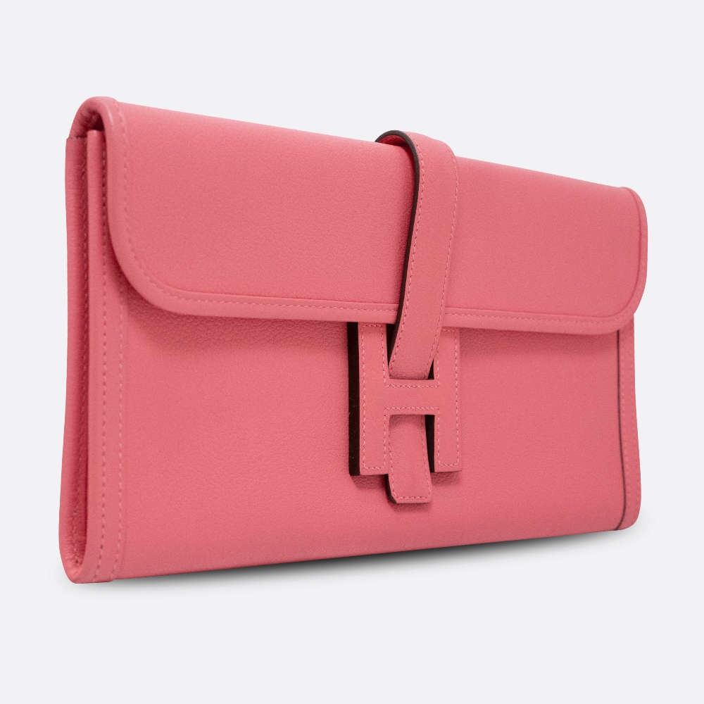 HERMES JIGE 29 ROSE AZALEE EVERCOLOR - BJ Luxury