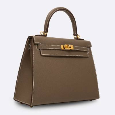 HERMES KELLY SELLIER 25 ETOUPE EPSOM
