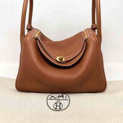 HERMES LINDY 30 GOLD CLEMENCE