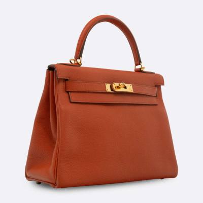 HERMES KELLY RETOURNE 28 TERRE BATTUE TOGO