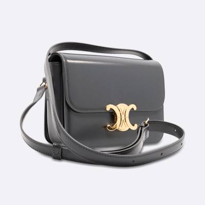 CELINE HANDBAG SMALL GRAY CALF