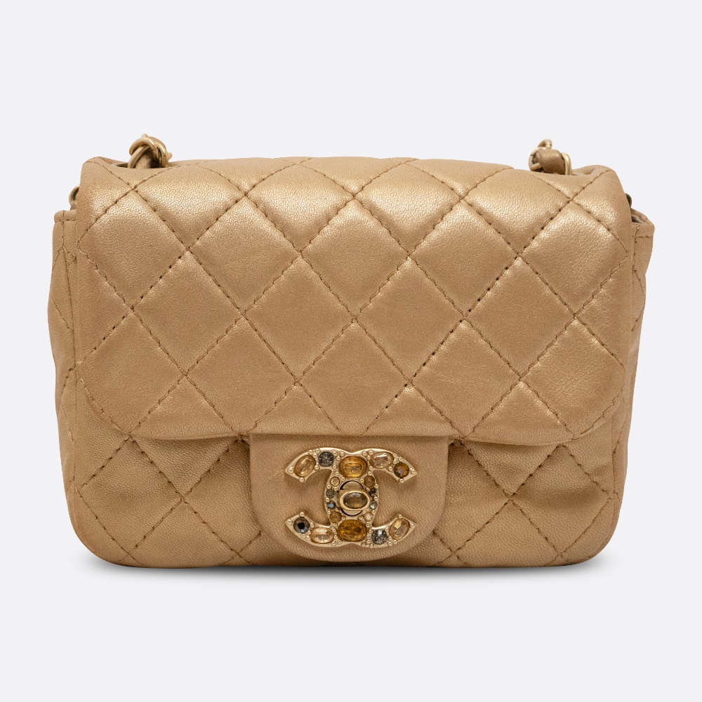 CHANEL-FLAPBAG-MINI-GOLD-LAMBSKIN-8353 front.jpg