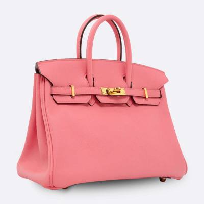 HERMES BIRKIN 25 ROSE AZALEE SWIFT