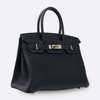 HERMES BIRKIN 30 BLEU NUIT TOGO