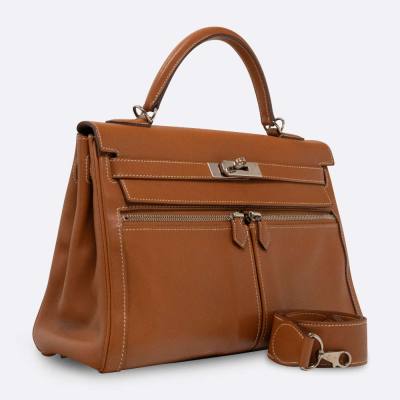 HERMES KELLY LAKIS 32 GOLD SWIFT