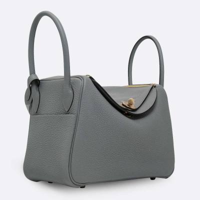 HERMES LINDY 26 GRIS PANTIN CLEMENCE