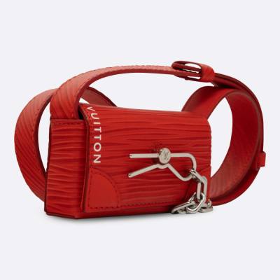 LOUIS VUITTON STEAMER MICRO MINI RED CALF