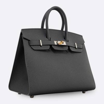 HERMES BIRKIN SELLIER 25 ARDOISE EPSOM