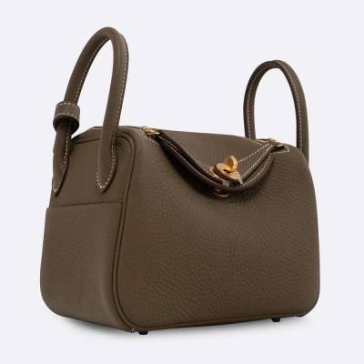HERMES LINDY MINI ETOUPE CLEMENCE