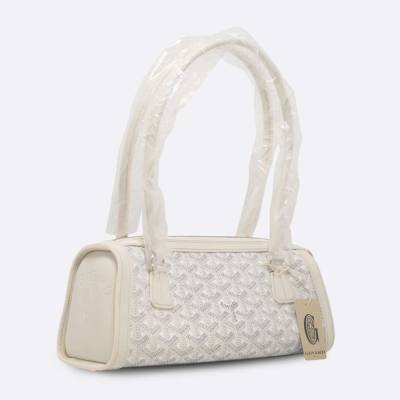 GOYARD BONBONNIERE PM WHITE COATED CANVAS