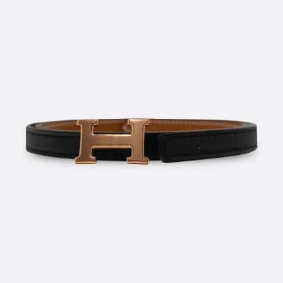 HERMES BELT 85CM BLACK EPSOM