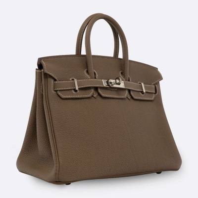 HERMES BIRKIN 25 ETOUPE TOGO