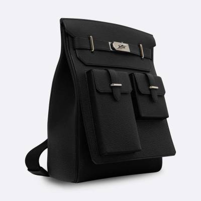 HERMES HAC A DOS HACCESS GM BLACK TOGO