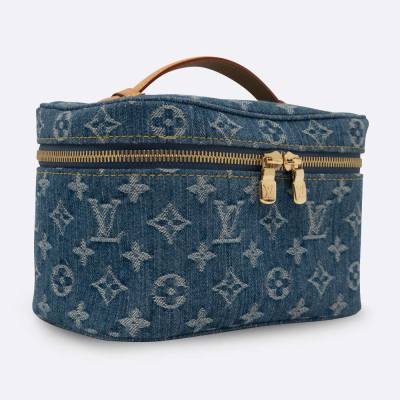 LOUIS VUITTON NICE MINI BLUE DENIM